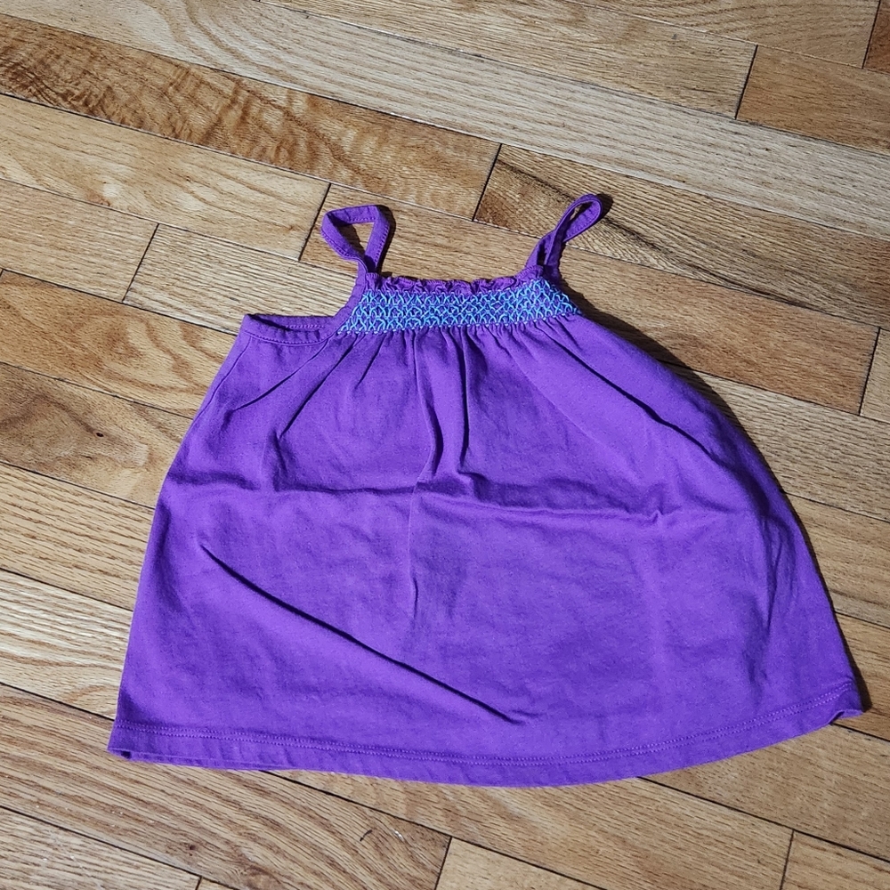 Girls purple tank top